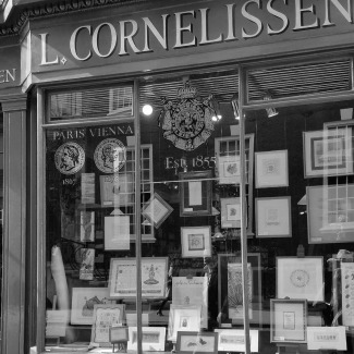 Cornelissen's Window during London Craft Week